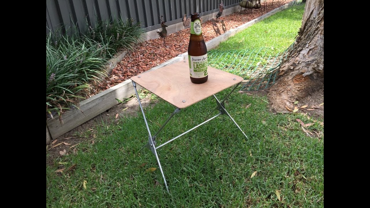 Camp Table Lightweight for Motorcycle Camping. Can I make one? YouTube