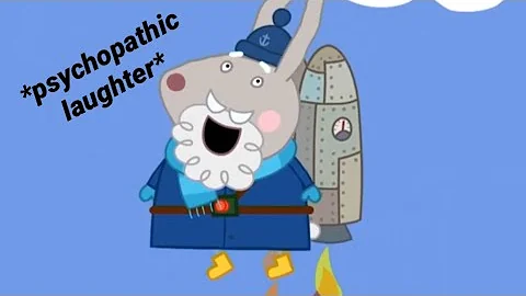 grampy rabbit has lost his mind