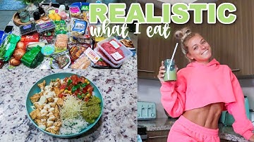 REALISTIC WHAT I EAT IN A DAY: recipes + huge Trader Joe