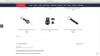 How to create a Custom EDC Kit at EDC Specialties.com