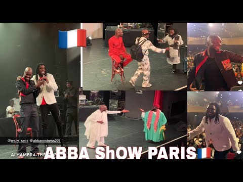 ABBA show Paris wally seck débarque dans la salle abba dafa…..