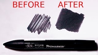 Use This Simple Trick To Make Dried Out Markers Work Again! - Promarker Tutorial