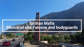 Sicilian Mafia | Memorial site for Giovanni Falcone, his wife and bodyguards