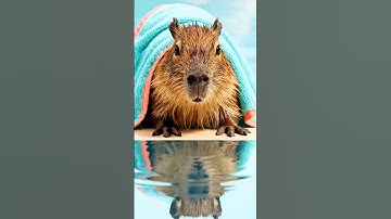 Capybara Mirror Pop — Cute Rhythm Loop #cute #loop #capybara