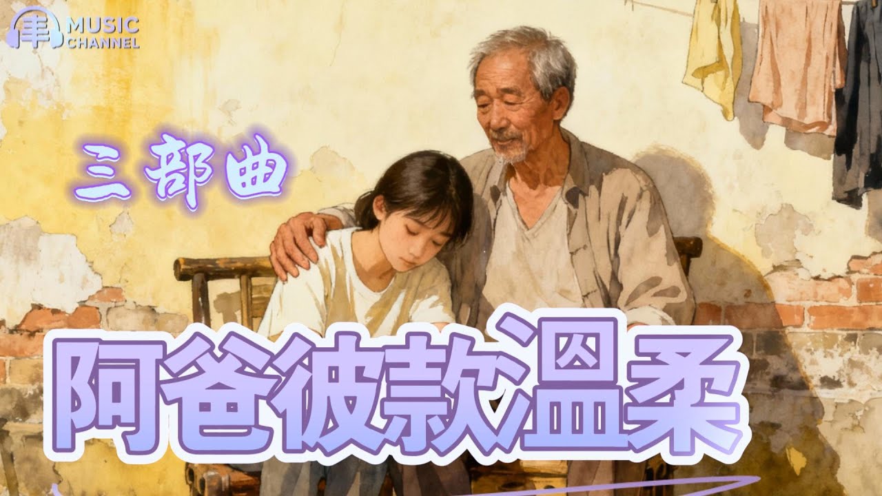 阿爸彼款溫柔#親情#溫柔【2025台語流行歌曲】Nice song/いい曲ですね/좋은 노래네요「這是一首把父親一生的沉默溫柔與深深疼惜，全部唱予阿爸聽的心聲..」#父親節#台灣味【動態歌詞MV】