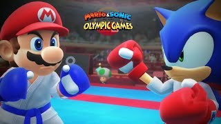 Karate Very Hard ( Gameplay ) Mario & Sonic At The Olympic Games Mario Luigi + Daisy VS Master Luigi