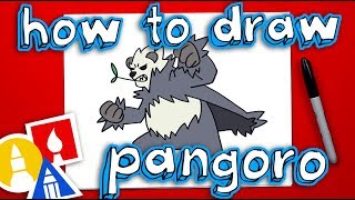 how to draw pokemon pangoro