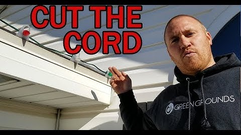 Can I cut my Christmas Light wire?