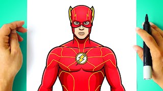 How to DRAW The FLASH step by step