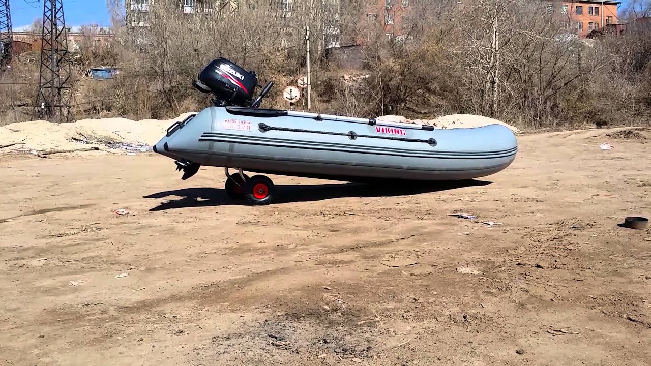 Трацевые колеса BHW-1 на викинге 320