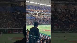 パラリンピック　バスケットボール日本代表　鳥海選手【始球式】＃東京ドーム#読売ジャイアンツ #パラリンピック #バスケットボール #鳥海連志