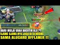 BARU MULAI UDAH REMEHIN ALU? UJUNG UJUNGNYA JUGA DIGENDONG SAMA ALUCARD OFFLANER - Mobile Legends