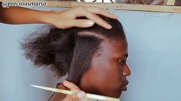 HOW TO CORNROW FOR BEGINNERS ONLY (Part 2)/CORNROWS TUTORIAL/NATURAL HAIR