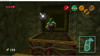 Ocarina of Time - Dodongo's Cavern: How to get the Bomb Bag