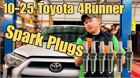 10-25 Toyota 4Runner Spark Plug Replacement