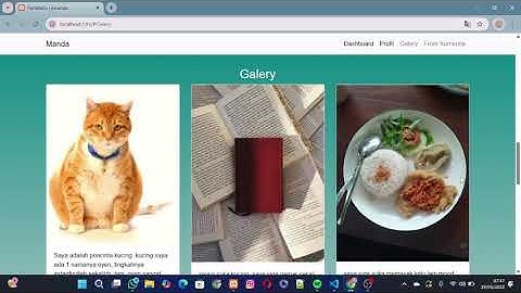 Tugas UTS Pemograman Web 1 Teknik Informatika UNP Kediri