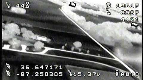 UAV FLIR Night Flight (FLIR TAU 2 324) Fixed wing