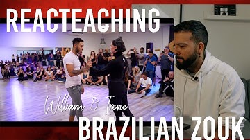 Reacteaching |  William & Irene (Bae - Barth) | Brazilian Zouk (Online Zouk School)
