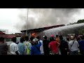 Telah Terjadi Kebakaran Di SPBU Sawahan Padang.