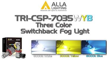 P13W 12277 LED Switchback Bulbs DRL Daytime Running Lights / Fog Lamp
