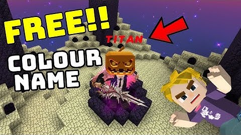 How To Get  ColorName For Free!!! 😍 in skyblock | Blockman Go