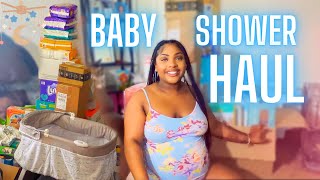 MY BABYSHOWER/BABY REGISTRY HAUL!! |first time mom| 2023