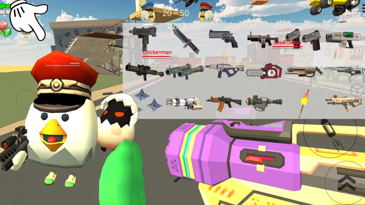 Chicken Gun Update Game || Base01- Maps || Level # 2709 ||Best Online ...