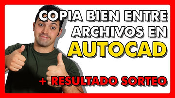3 Formas de COPIAR y Pegar en otro dibujo en AutoCAD Bien ✅