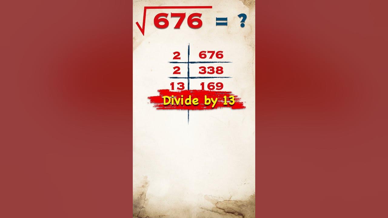 square-root-of-676-676-ka-vargmul-shorts-viral-vargmul