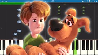 SCOOB! Official Trailer Music - Piano Tutorial - Without You Avicii