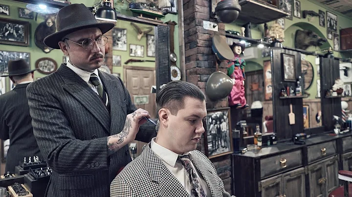 ASMR BARBER - Jimmy Darmody UNDERCUT from BOARDWAL...