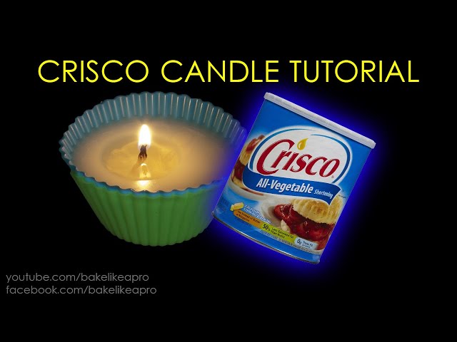 Magic Crisco Shortening Candle Recipe 