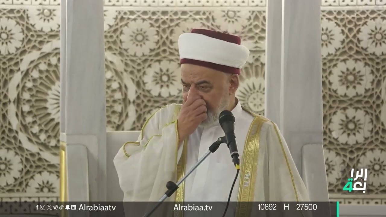 خطيب مسجد أبو حنيفة النعمان: 