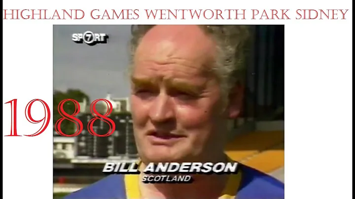 Highland games 1988 Wentworth park Sidney.