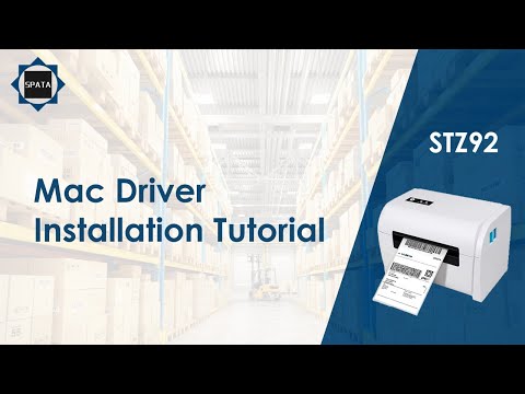 STZ2 Mac Driver Installation Tutorial