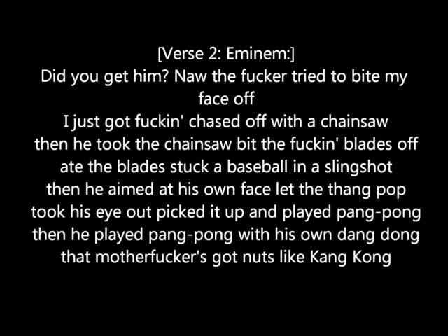 Eminem - Insane (with lyrics)