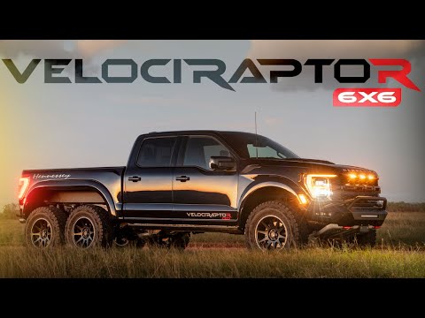 WORLD'S FIRST Ford Raptor R 6X6 // Supercharged 700HP V8 // VelociRaptoR 6X6 by Hennessey