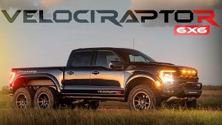WORLD'S FIRST Ford Raptor R 6X6 // Supercharged 700HP V8 // VelociRaptoR 6X6 by Hennessey