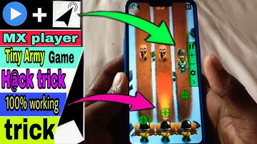 Mx Player Tiny Army Game H&ck Trick || Mx Player New Game H&ck Play Tiny Army 2021 Year Special