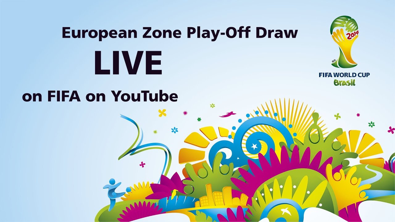 REPLAY Brazil 2014 - European qualifying play-off draw