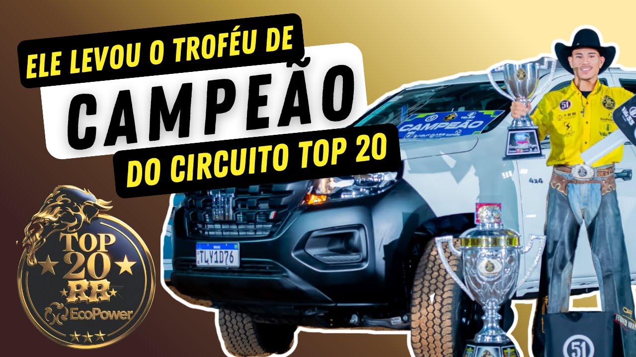 É CAMPEÃO! Anderson Alves vence a Final do Rodeio do Bem e leva a Titano 0km
