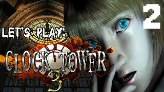 Let's Play Clock Tower 3 - Part 2 - Dansgaming | Gameplay Walkthrough - PS2 Horror