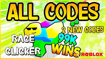 ✅2 NEW WORKING CODES for ⚡ RACE CLICKER ⚡ Update RNG 🍀⚡ Roblox 2024