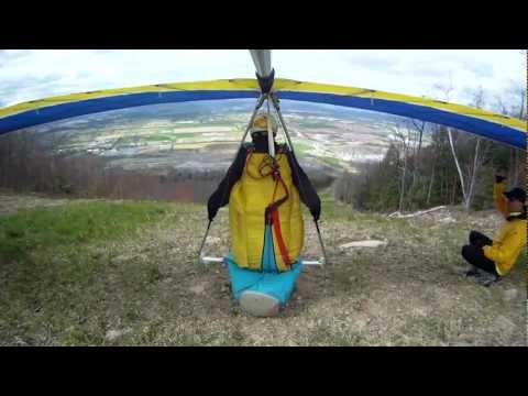 Hang Gliding at Pleasant Gap 4-12-2012 Will Perez