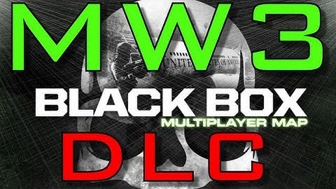 MW3: NEW DLC MAP BLACK BOX LIVE