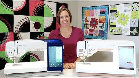 Husqvarna Viking designer EPIC 1 & EPIC 2 - What is the Difference?