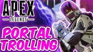 WRAITH PORTAL TROLLING GLITCH : APEX LEGENDS SEASON 2