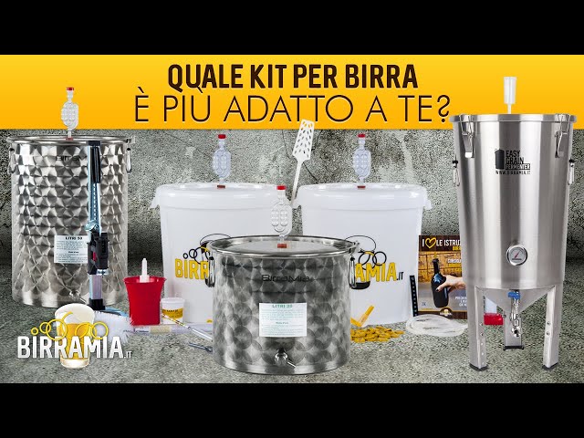 Kit birra fai da te inox Birra