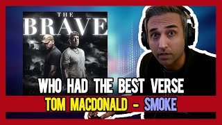 PAKISTANI RAPPER REACTS TO Tom MacDonald - Smoke