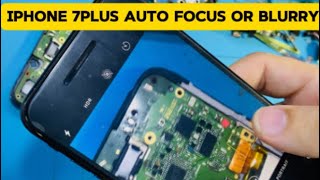 How to Fix iPhone 7plus Auto Focus or Blurry Problem-Several/ this solution for All camera lenses